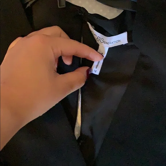 BCBGeneration Sleeveless Faux-Wrap Jumpsuit - Picture 4 of 6